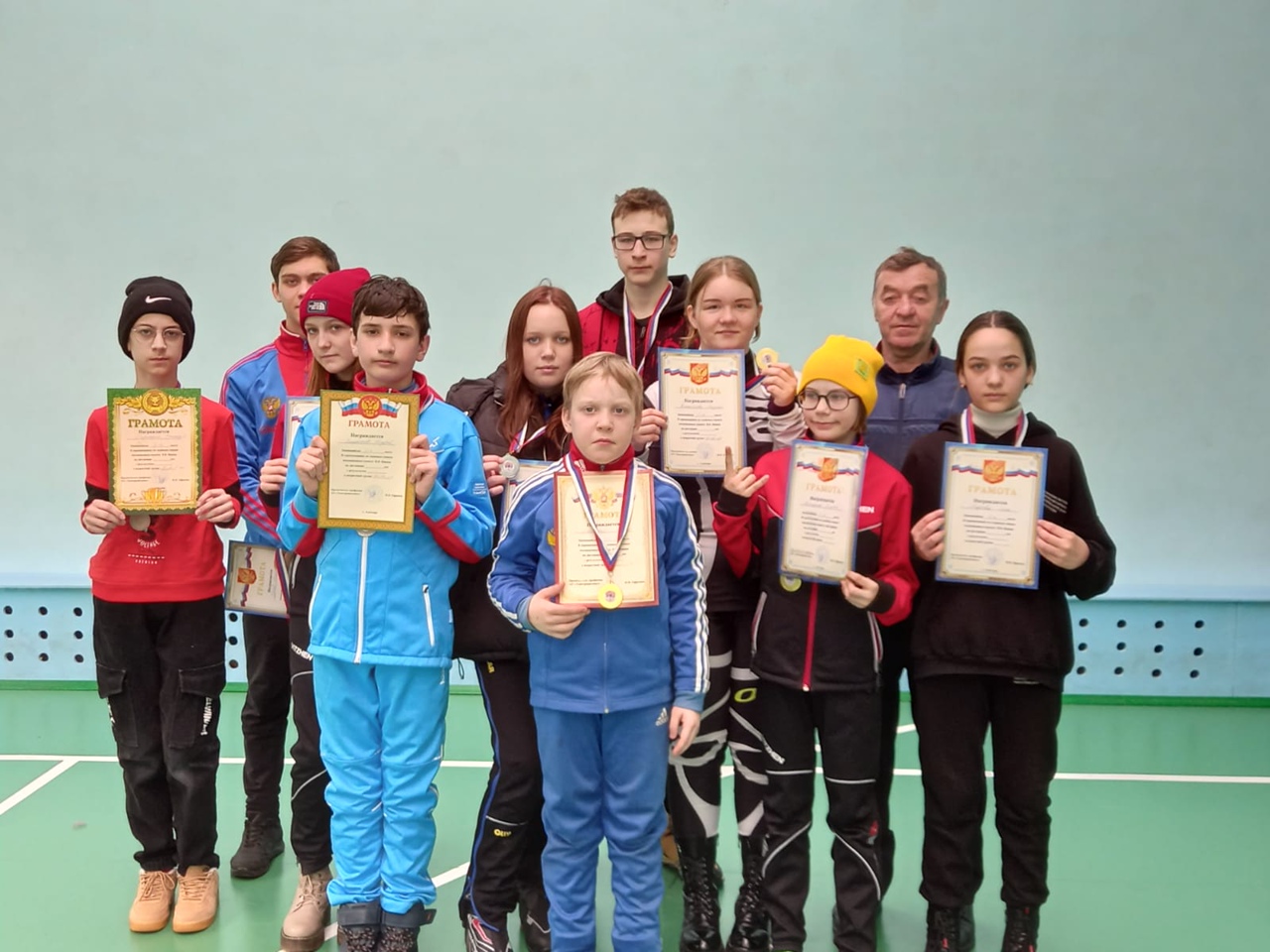 Юные лыжники почтили память В.В. Яшина