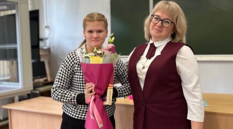 Бойцы отблагодарили алатырскую школьницу