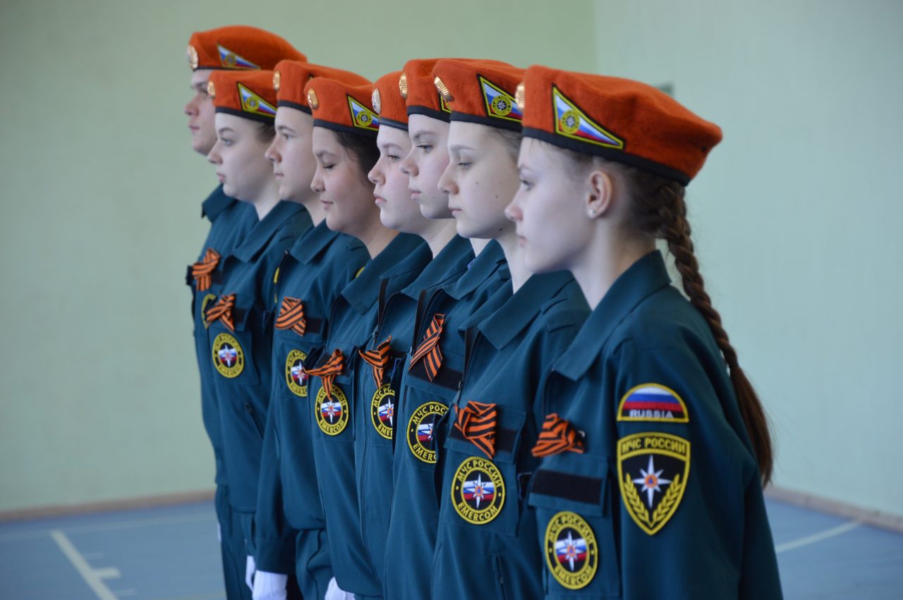 В Алатырском округе определили Лучшую дружину юных пожарных 110