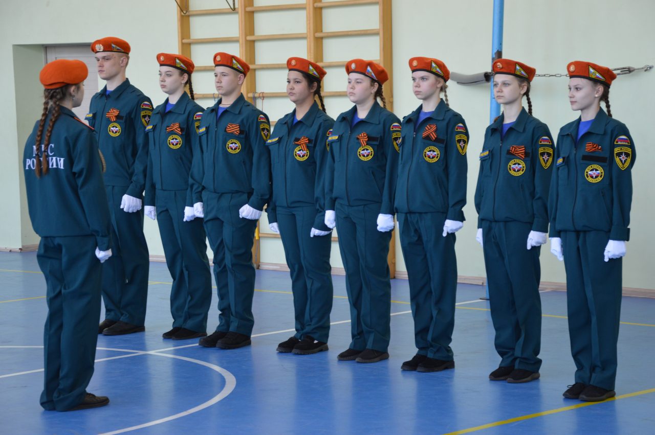 В Алатырском округе определили Лучшую дружину юных пожарных 112