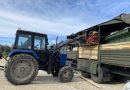 Сельчане продолжают поддерживать бойцов